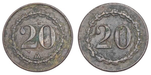 GERMANY 20 pfennig (?) / token / F