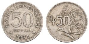 INDONESIA 50 rupiah 1971 VF