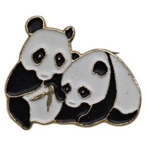 CHINA Bejing ZOO / Pandas / souvenir badge