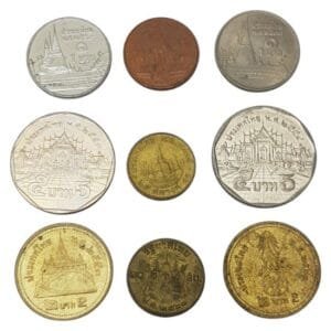 THAILAND coins lot / 9 pcs.