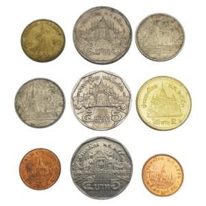 THAILAND coins lot / 9 pcs.