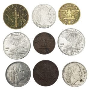 ITALY Kingdom / coins lot / 9 pcs.