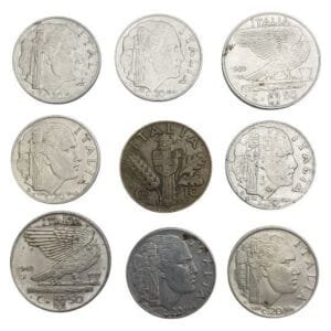 ITALY Kingdom / coins lot / 9 pcs.