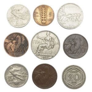 ITALY Kingdom / coins lot / 9 pcs.