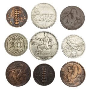ITALY Kingdom / coins lot / 9 pcs.