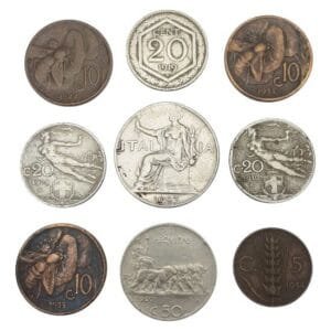 ITALY Kingdom / coins lot / 9 pcs.