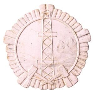 ALBANIA Order for Distinguished Labor in Mining and Geology, 2nd class, horizontal pin