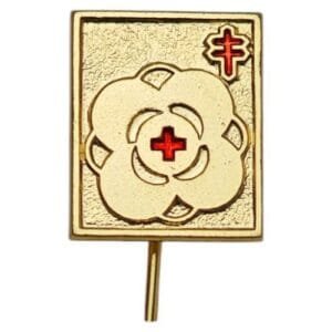 YUGOSLAVIA Red Cross vintage lapel pin