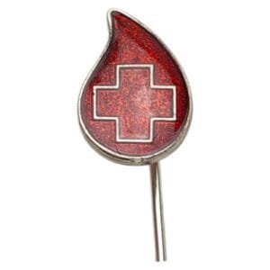 YUGOSLAVIA Red Cross / blood donation / vintage lapel pin