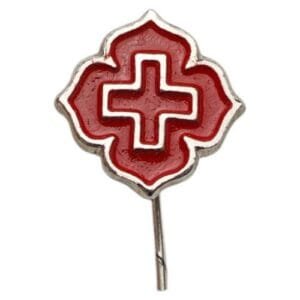 YUGOSLAVIA Red Cross vintage lapel pin