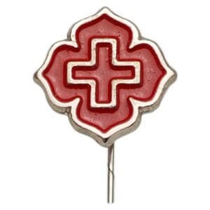 YUGOSLAVIA Red Cross vintage lapel pin