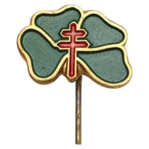 YUGOSLAVIA Red Cross vintage lapel pin