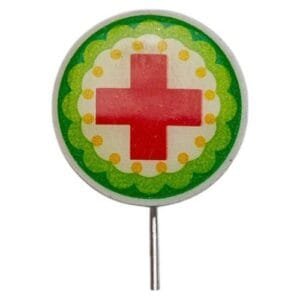 YUGOSLAVIA Red Cross vintage lapel pin
