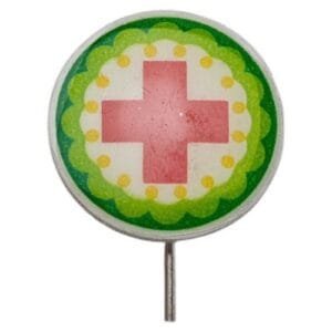 YUGOSLAVIA Red Cross vintage lapel pin
