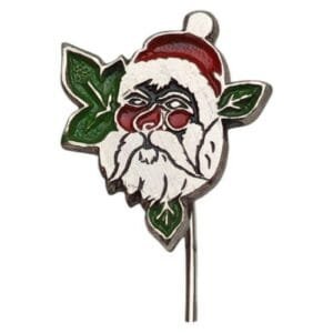 YUGOSLAVIA Santa Claus vintage lapel pin