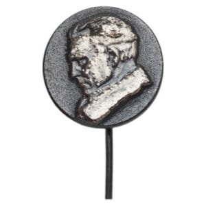 YUGOSLAVIA communist leader Josip Broz Tito vintage lapel pin