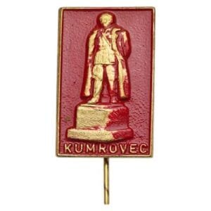 YUGOSLAVIA Kumrovec - the birthplace of communist leader Josip Broz Tito vintage lapel pin
