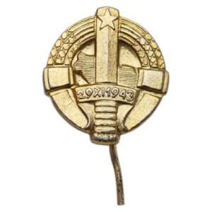 YUGOSLAVIA Army Border Guard Units vintage lapel pin