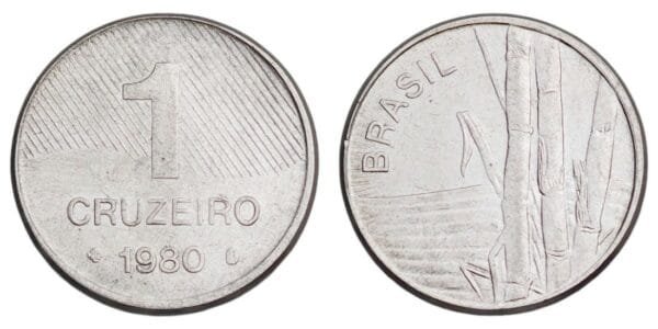 BRAZIL 1 cruzeiro 1980 XF