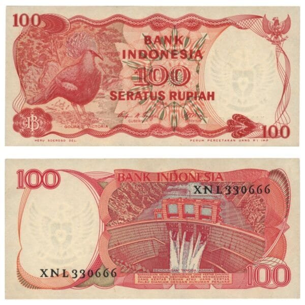 INDONESIA 100 rupiah 1984 / Replacement series / UNC