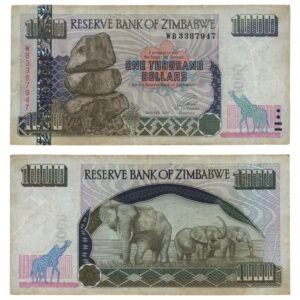 ZIMBABWE 1000 dollars 2003 VF