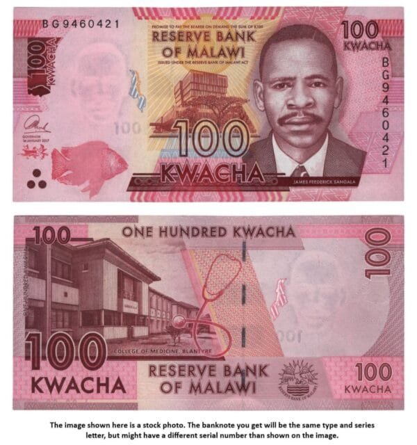 MALAWI 100 kwacha 2017 UNC