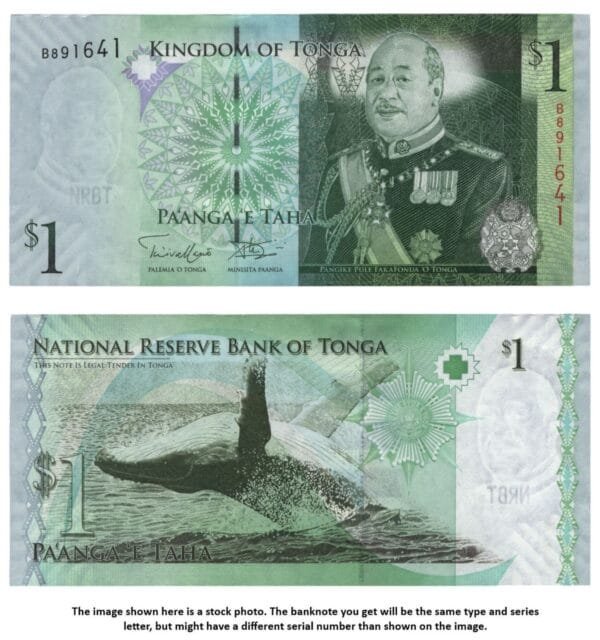 TONGA 1 paanga ND(2009) UNC