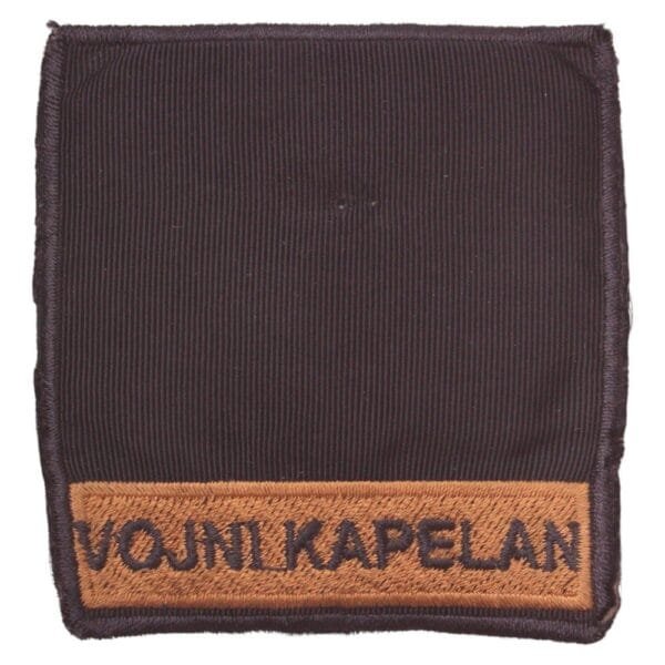 BOSNIA AND HERZEGOVINA Army Chaplain / breast patch insignia