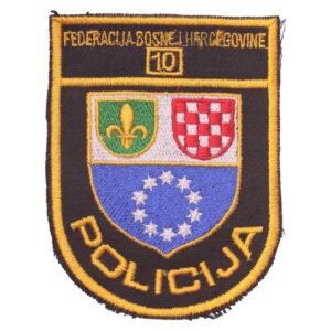 BOSNIA AND HERZEGOVINA Federation / Police units / sleeve patch insignia