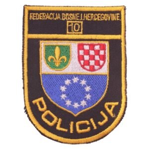 BOSNIA AND HERZEGOVINA Federation / Police units / sleeve patch insignia