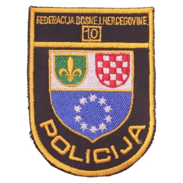 BOSNIA AND HERZEGOVINA Federation / Police units / sleeve patch insignia
