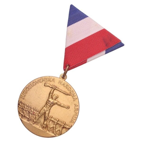 YUGOSLAVIA Yugoslav Peoples' Army / sports medal