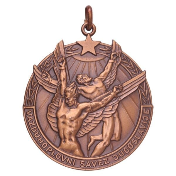 YUGOSLAVIA Aeronautical Union of Yugoslavia Medal, Lešće 1975