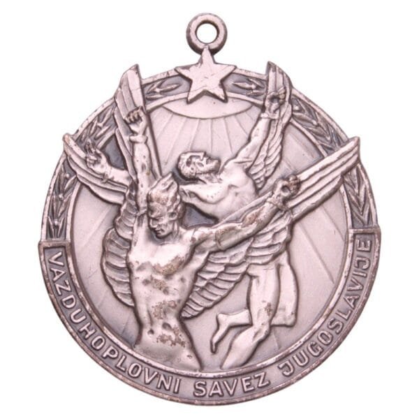 YUGOSLAVIA Aeronautical Union of Yugoslavia Medal, Lešće 1977