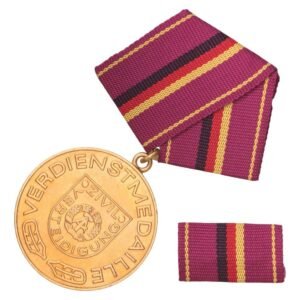 GERMANY East (GDR), Medal of Merit of Civil Defense, Gold class