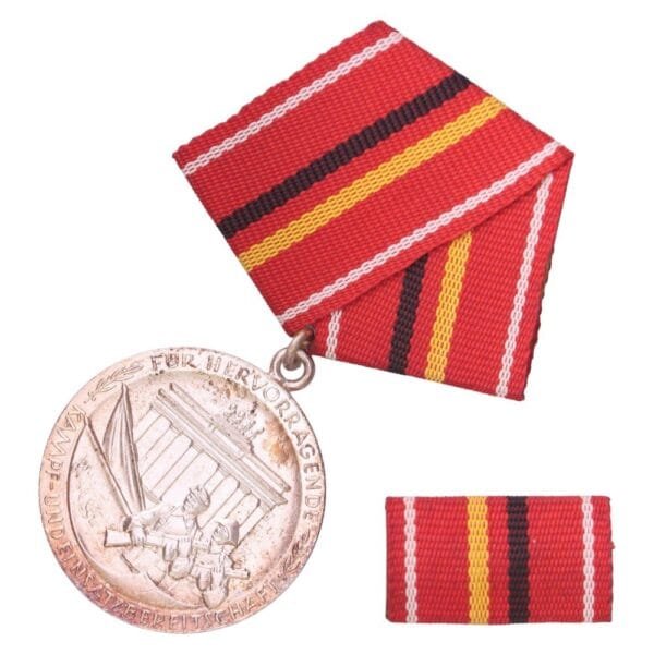 GERMANY East (GDR), Medal of Merit of the Combat Groups of the Working-Class, Silver class