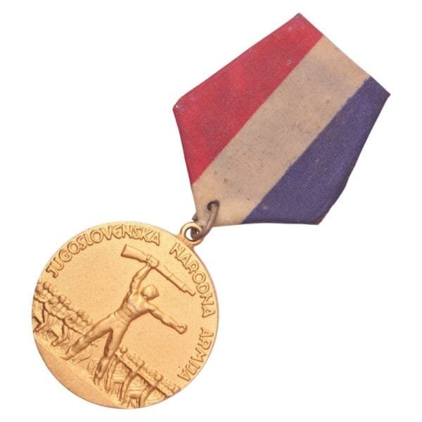YUGOSLAVIA Yugoslav Peoples' Army / sports medal