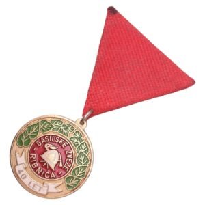 SLOVENIA 40th Anniversary of Ribnica Firefighting Association medal