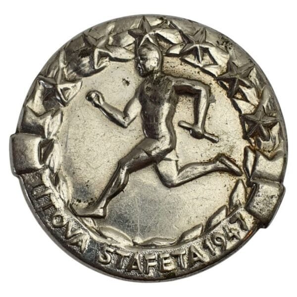 YUGOSLAVIA 1947 Josip Broz Tito Relay of Youth / vintage badge