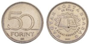 HUNGARY 50 forint 2007 / Treaty of Rome / XF+