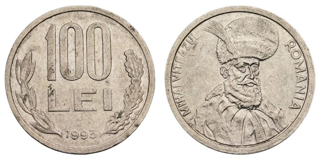 ROMANIA 100 lei 1993 VF