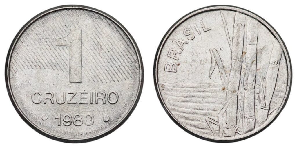 BRAZIL 1 cruzeiro 1980 XF