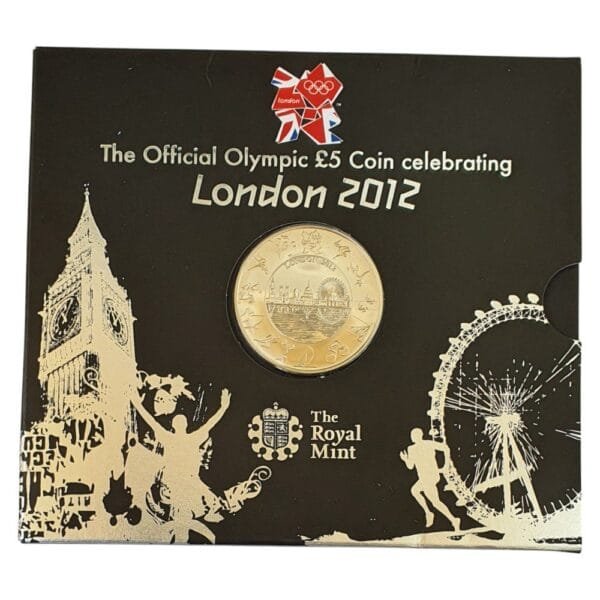 GREAT BRITAIN 5 pounds 2012 / London Olympic Games / in special folder / UNC
