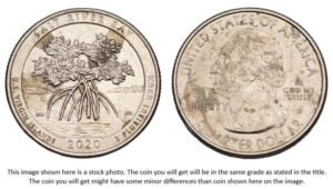UNITED STATES OF AMERICA 1/4 dollar 2020D / Salt River Bay / US Virgin Islands / VF