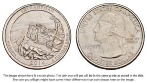 UNITED STATES OF AMERICA 1/4 dollar 2014P / Shenandoah / Virginia / XF+