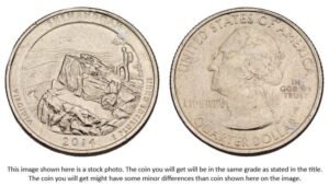 UNITED STATES OF AMERICA 1/4 dollar 2014P / Shenandoah / Virginia / XF