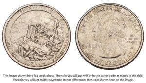 UNITED STATES OF AMERICA 1/4 dollar 2014P / Shenandoah / Virginia / VF+