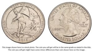 UNITED STATES OF AMERICA 1/4 dollar 2016P / Fort Moultrie / South Carolina / XF