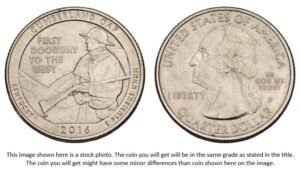 UNITED STATES OF AMERICA 1/4 dollar 2016D / Cumberland Gap / Kentucky / XF+