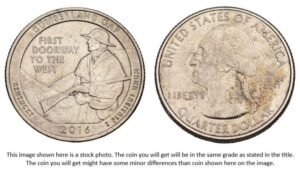 UNITED STATES OF AMERICA 1/4 dollar 2016D / Cumberland Gap / Kentucky / XF